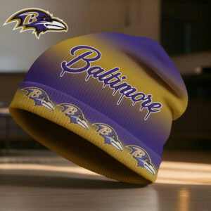 Baltimore Ravens | Premium NFL Pro Line Beanie Hat TTH200594