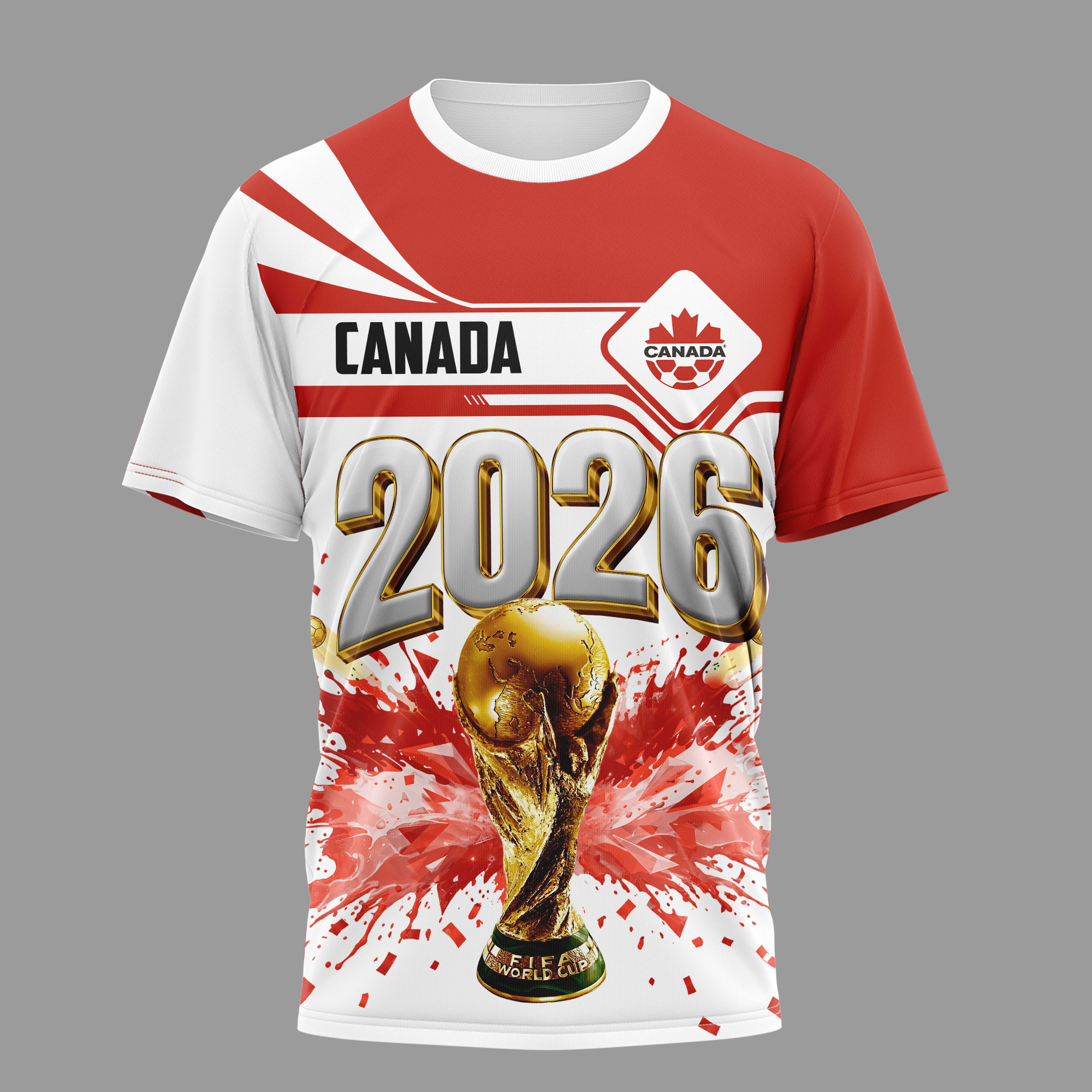 Canada | Premium World Cup 2026 Heritage Champion 3D Shirt TTH200585 - Image 3