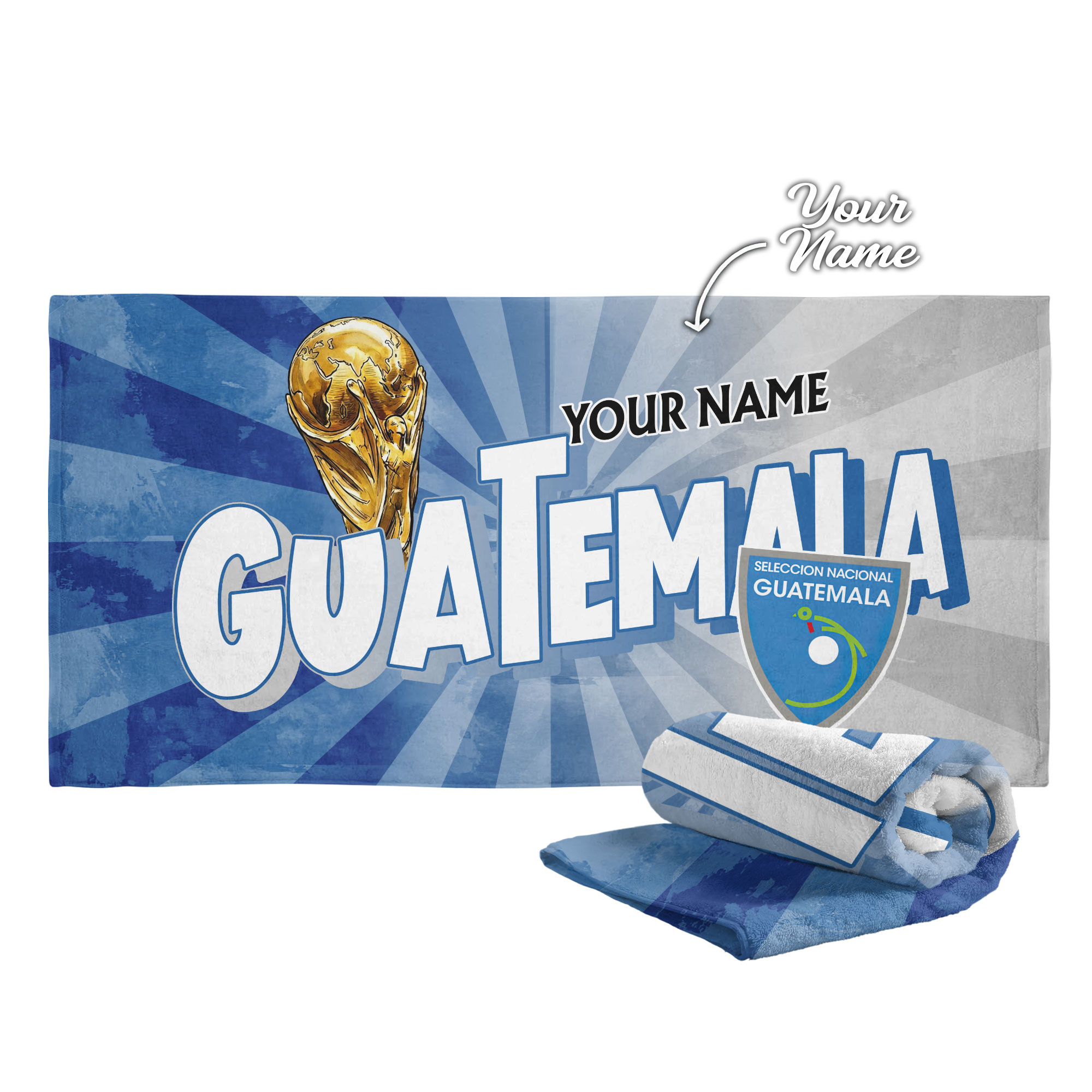Guatemala | Premium World Cup 2026 Land of Champions Beach Towel TTH210512