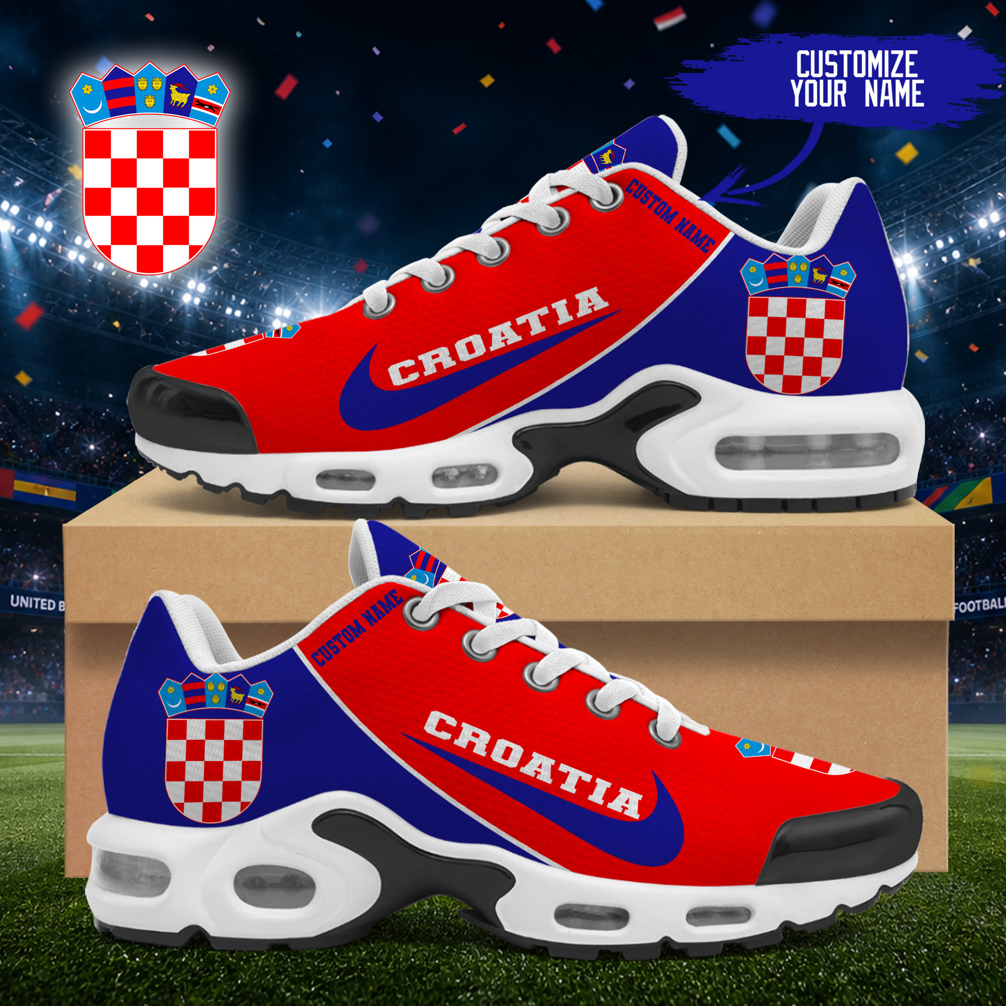 Croatia x Premium World Cup 2026 Pride of the Game Air Max Shoes – Limited Edition TTH190521 - Image 2