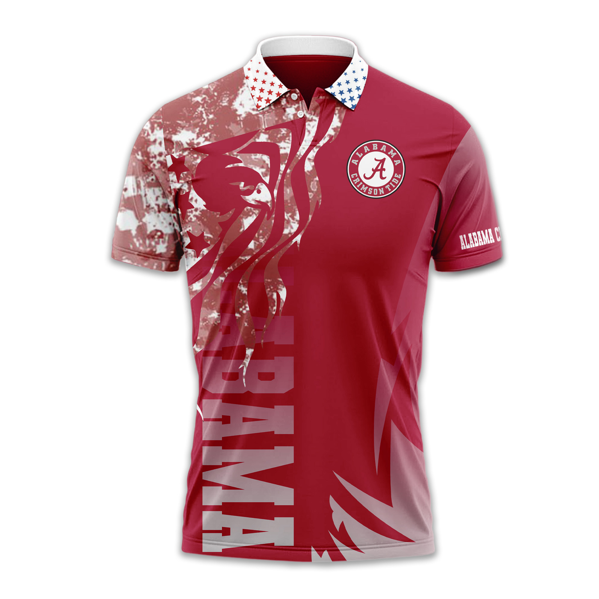 Alabama Crimson Tide | Premium NCAA Independance Day Polo TTH200597
