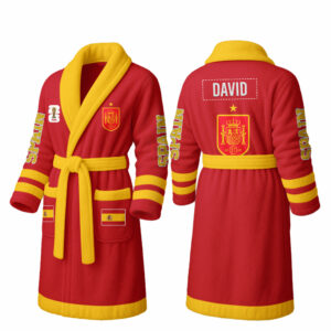 Spain | Premium World Cup 2026 Fleece Bathrobe TTH200558