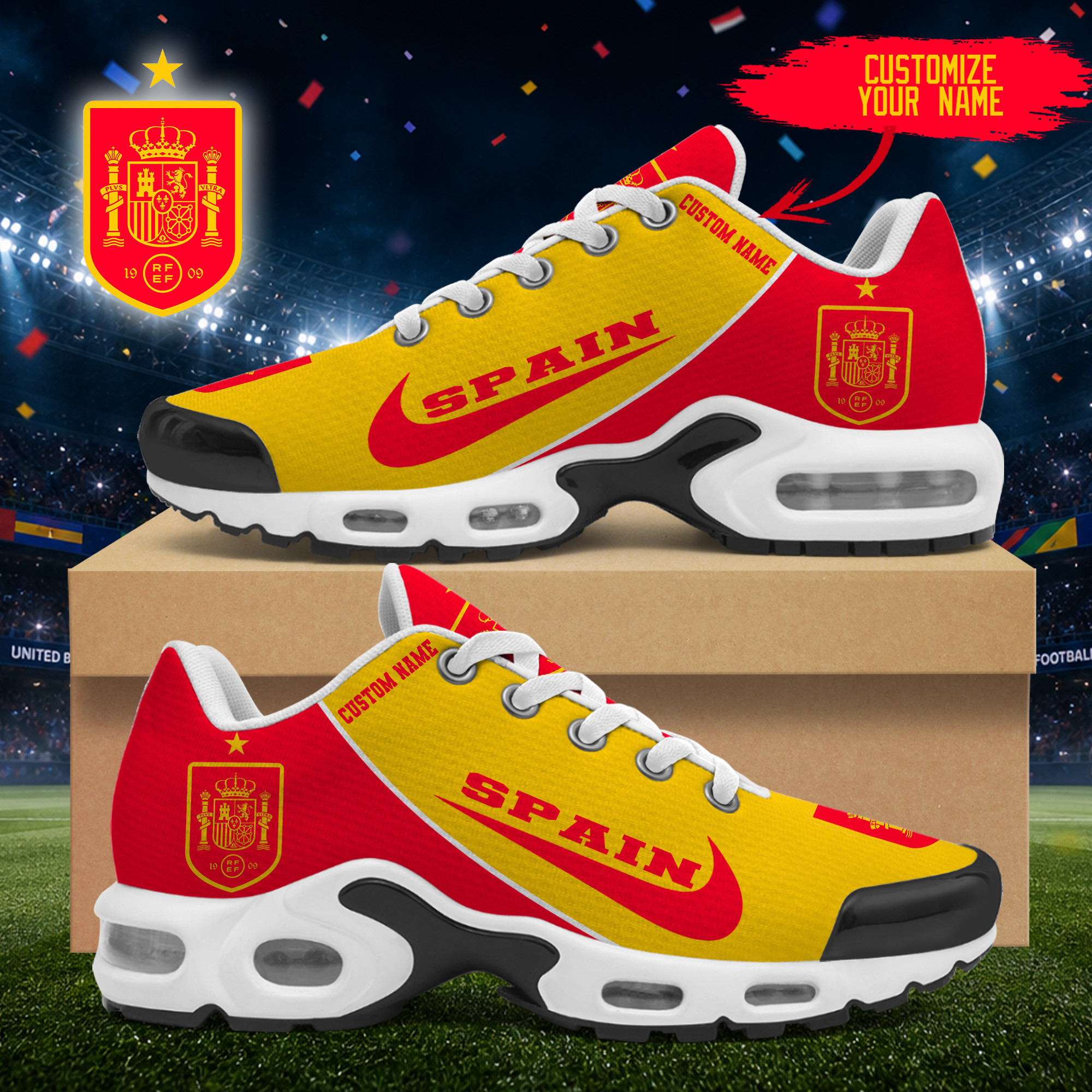 Spain x Premium World Cup 2026 Pride of the Game Air Max Shoes – Limited Edition TTH190521 - Image 2