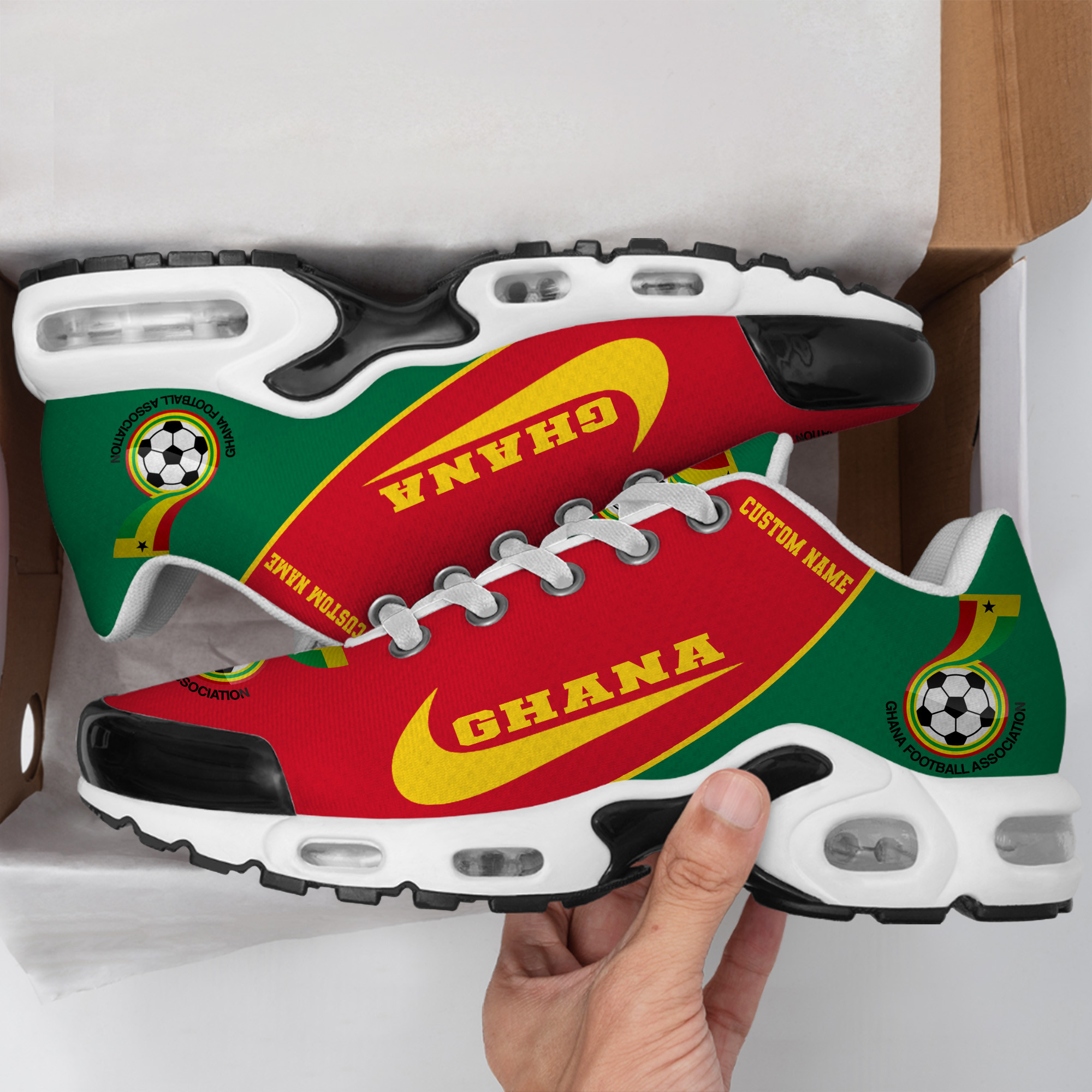 Ghana x Premium World Cup 2026 Pride of the Game Air Max Shoes – Limited Edition TTH190521