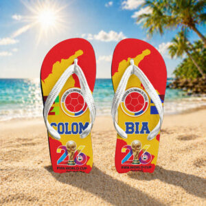 Colombia | Premium World Cup 2026 National Teams Flip Flop TTH200591