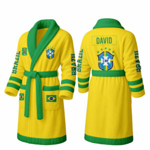 Brazil | Premium World Cup 2026 Fleece Bathrobe TTH200558