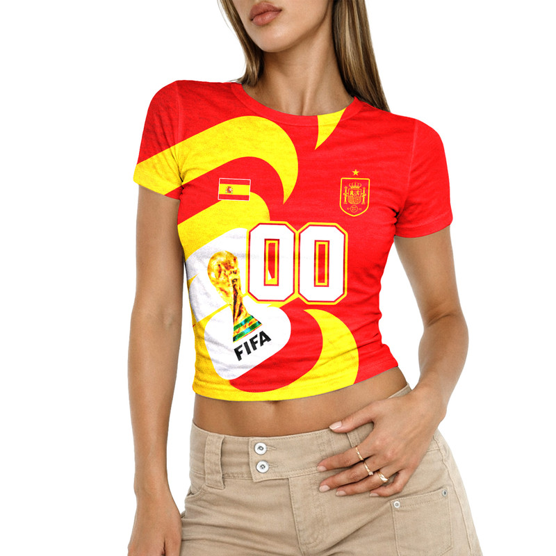 Spain | Premium World Cup 2026 FIFA 3D Baby Tee TTH200596