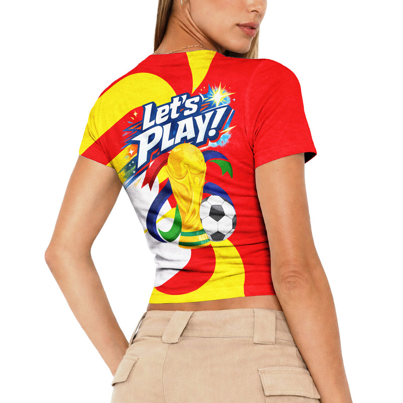 Spain | Premium World Cup 2026 FIFA 3D Baby Tee TTH200596 - Image 3