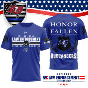 Tampa Bay Buccaneers x Premium NFL The National Law Enforcement 3D T-Shirt – Limited Edition TTH200525