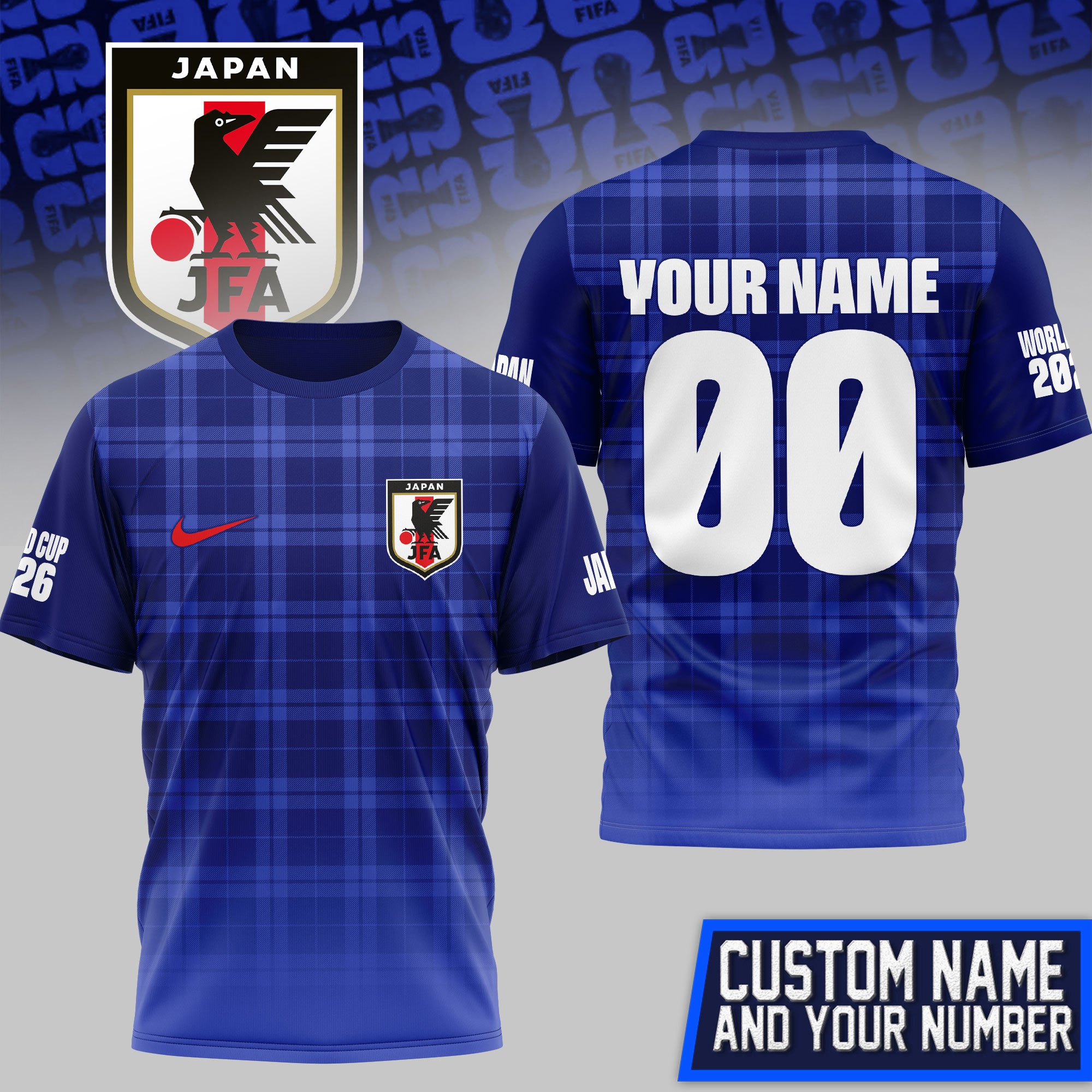Japan | Premium World Cup 2026 Prestige 3D Shirt TTH200572 - Image 2