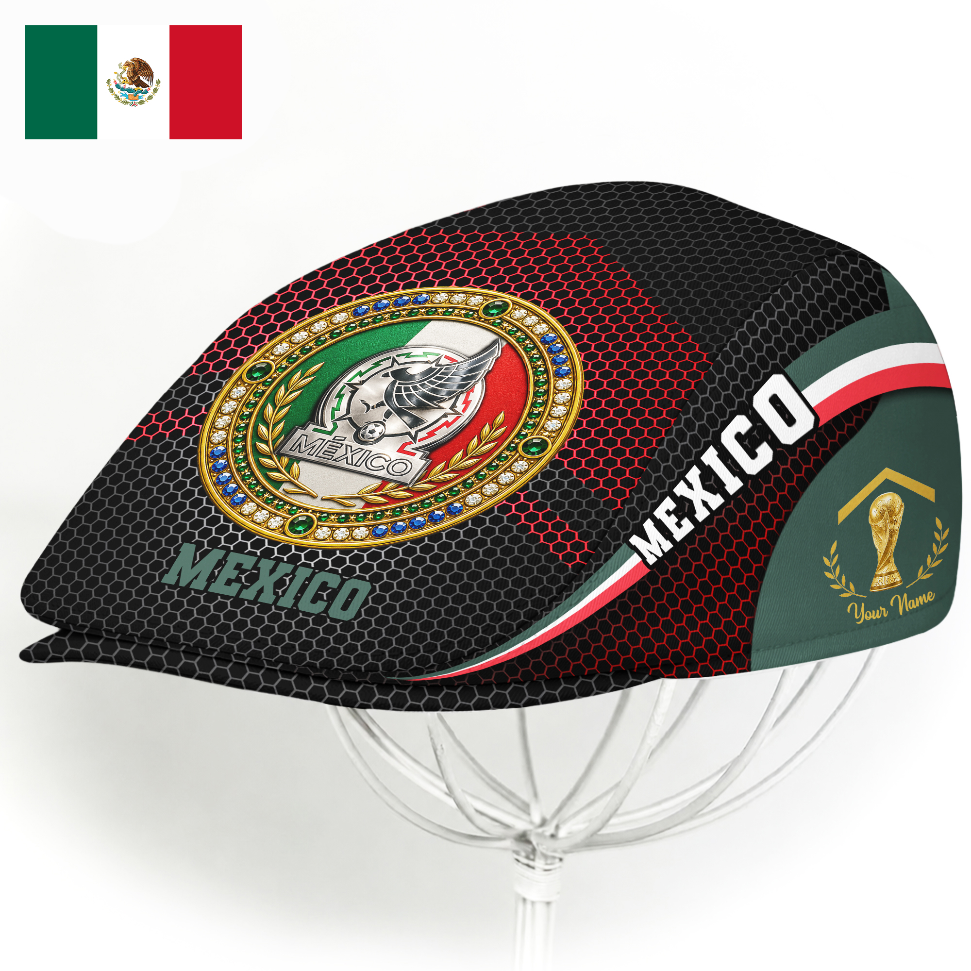 Mexico | Premium World Cup 2026 Jeff Cap TTH200592 - Image 2