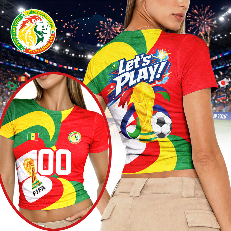 Senegal | Premium World Cup 2026 FIFA 3D Baby Tee TTH200596 - Image 2