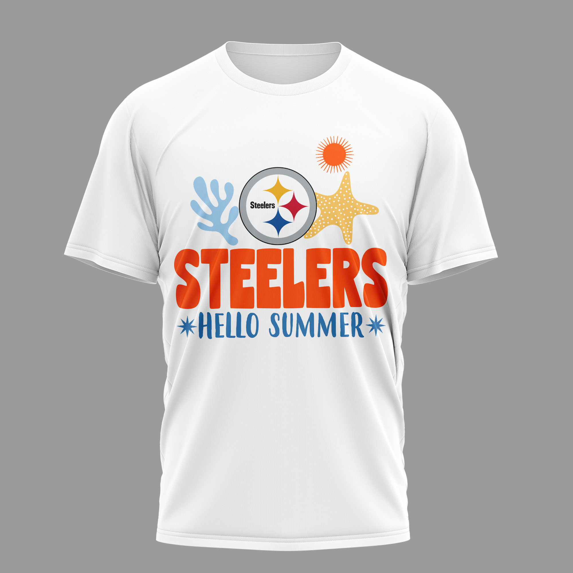 Pittsburgh Steelers | Premium NFL Hello Summer 3D T-Shirt TTH200595
