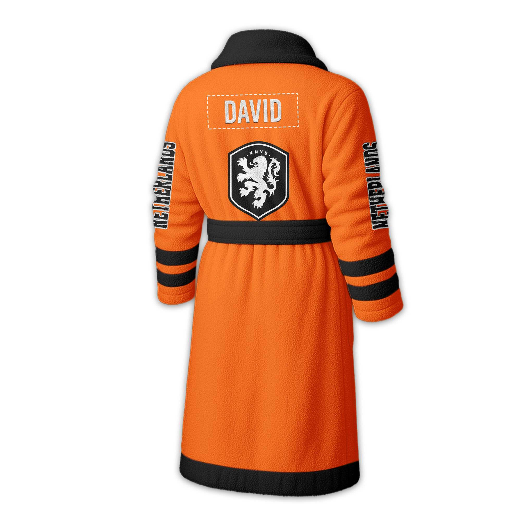 Netherlands | Premium World Cup 2026 Fleece Bathrobe TTH200558 - Image 3