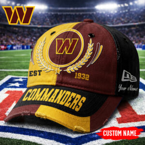 Washington Commanders | Premium NFL Split Color Classic Cap TTH200569