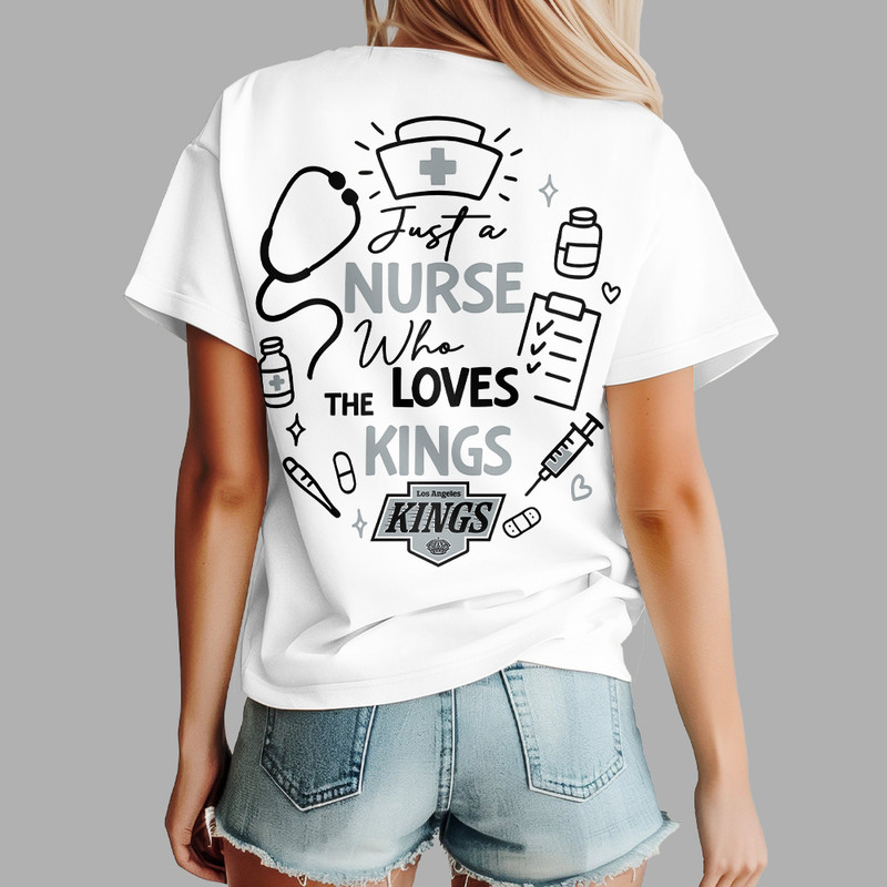 Los Angeles Kings | Premium NHL Fan Nurse 3D Shirt TTH200598