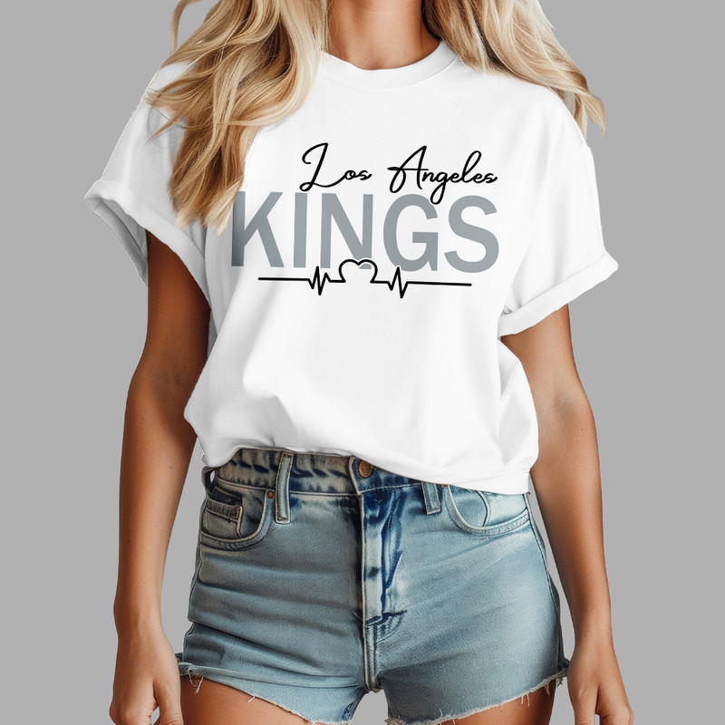 Los Angeles Kings | Premium NHL Fan Nurse 3D Shirt TTH200598 - Image 3
