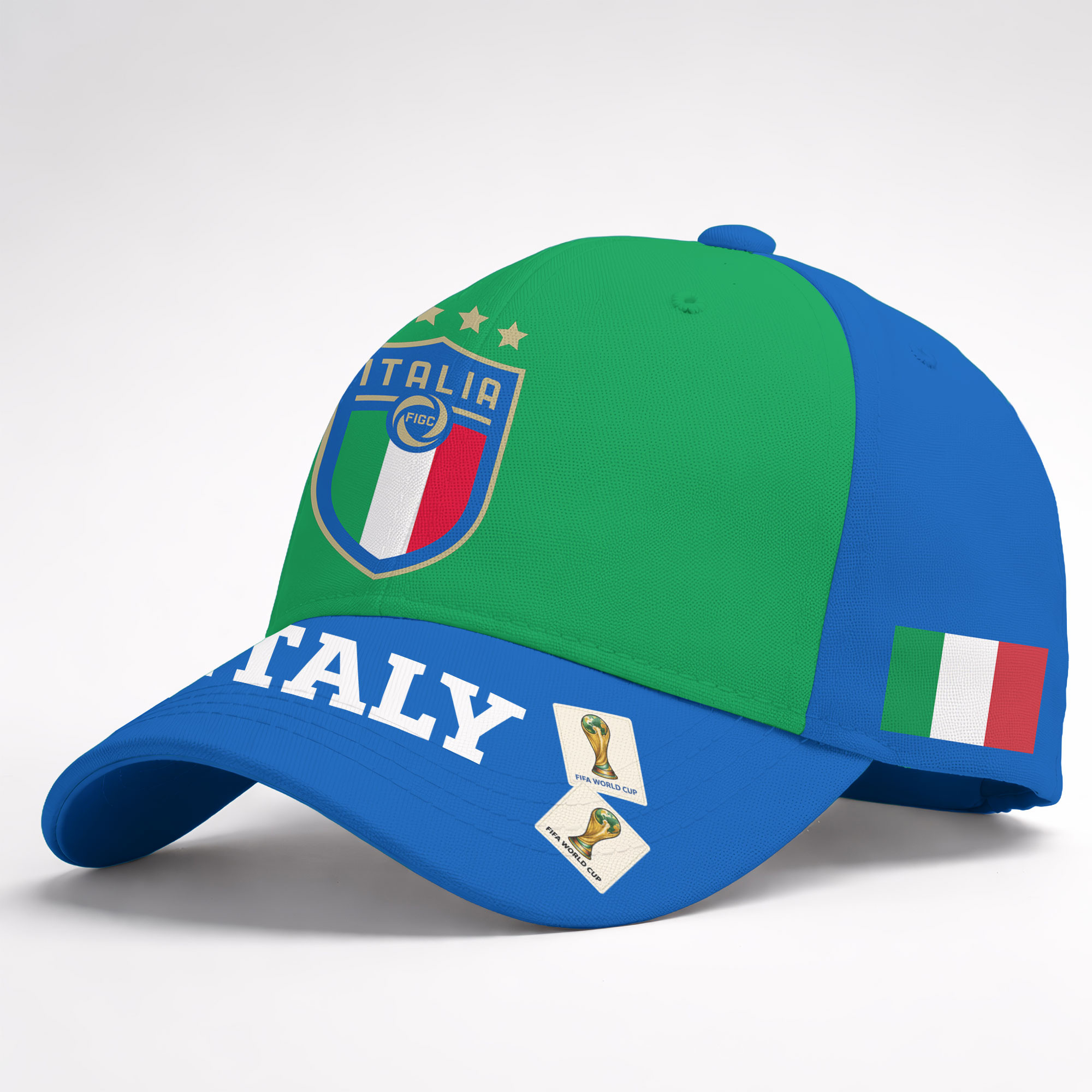 Italy | Premium World Cup 2026 Crown Of Football Classic Cap TTH200576
