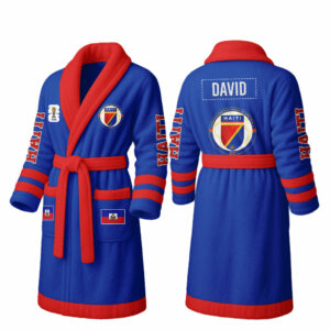 Haiti | Premium World Cup 2026 Fleece Bathrobe TTH200558