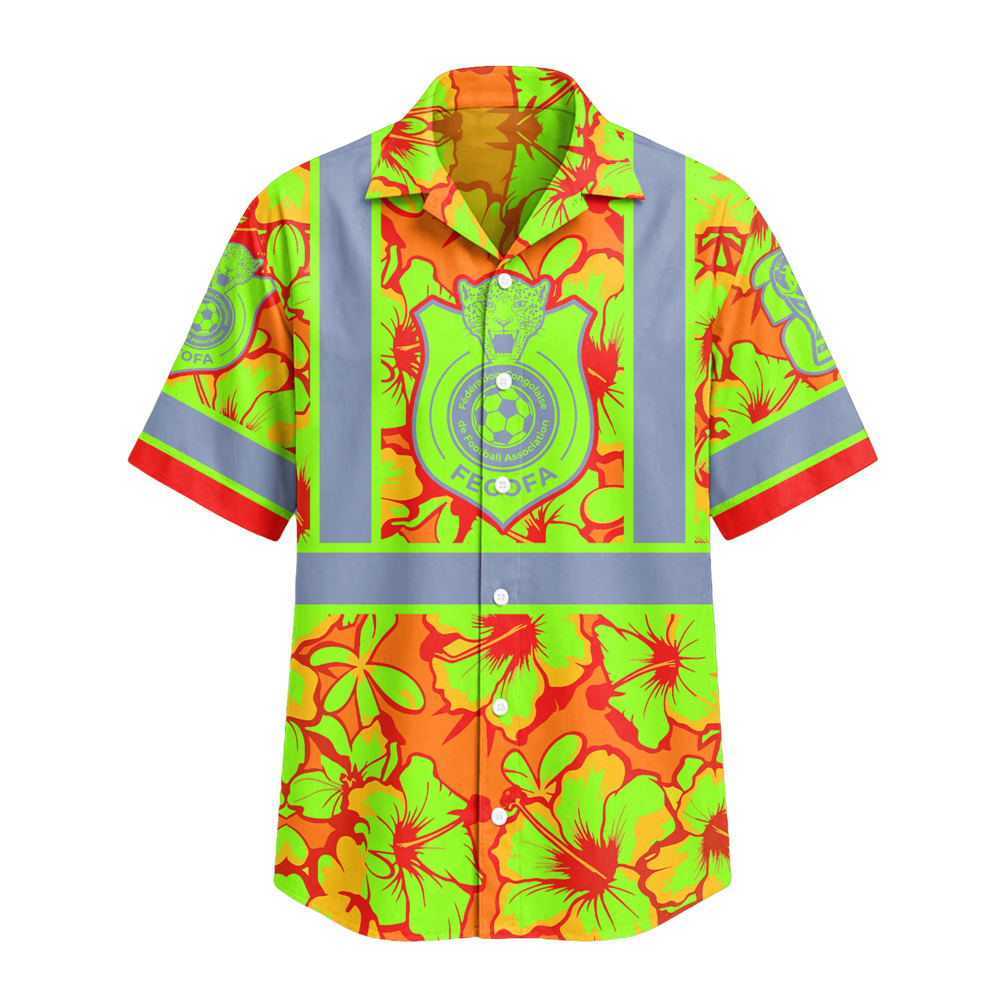 Dr Congo | Premium World Cup 2026 Hi-vis Hawaiian Shirt TTH200567