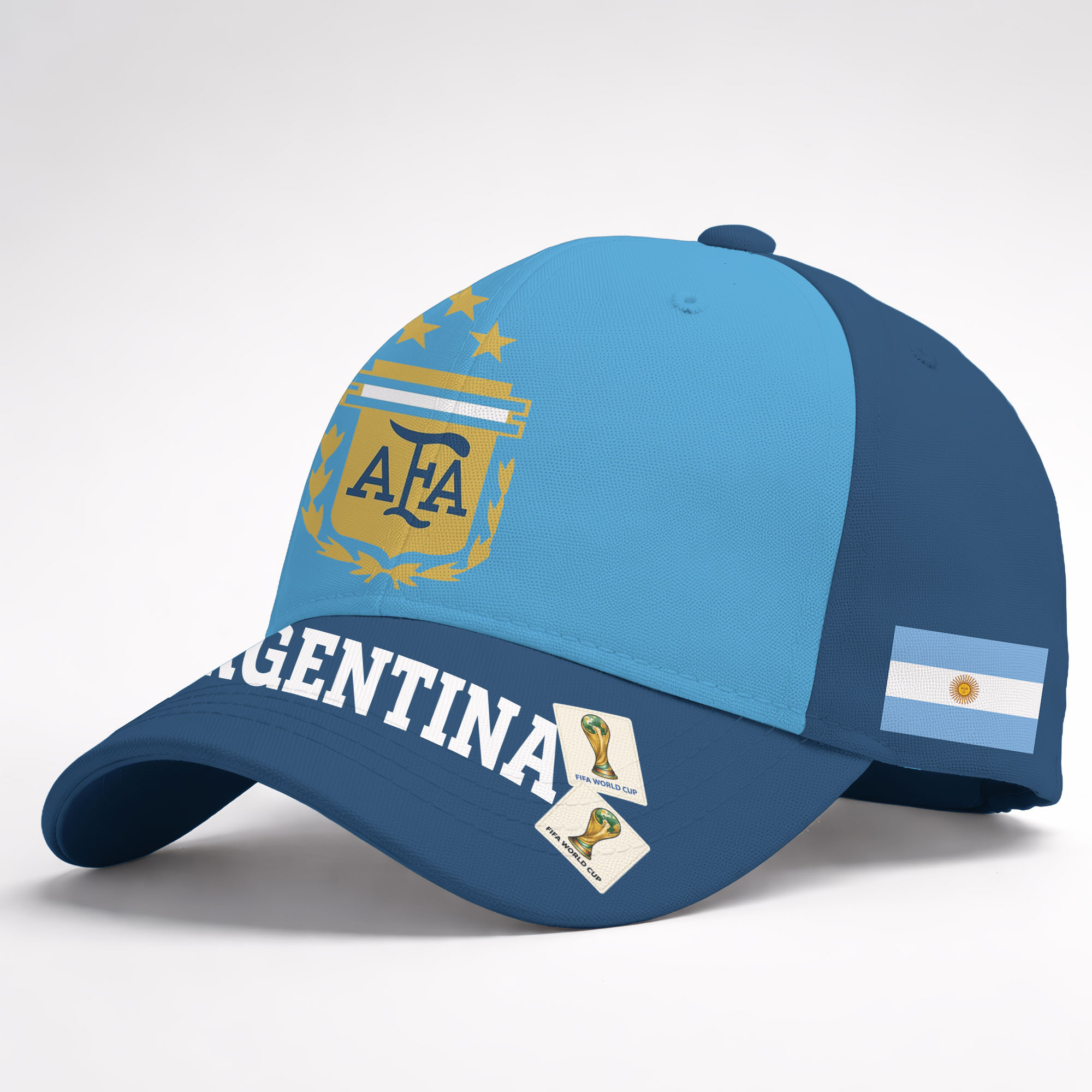 Argentina | Premium World Cup 2026 Crown Of Football Classic Cap TTH200576