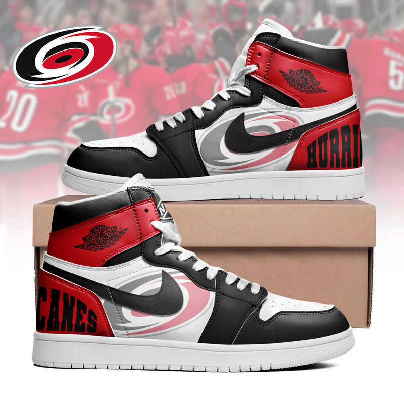 Carolina Hurricanes x Premium NHL Teams Limited Edition Air Jordan 1 High Top Sneakers – Gift for Fans TTH190530 - Image 2