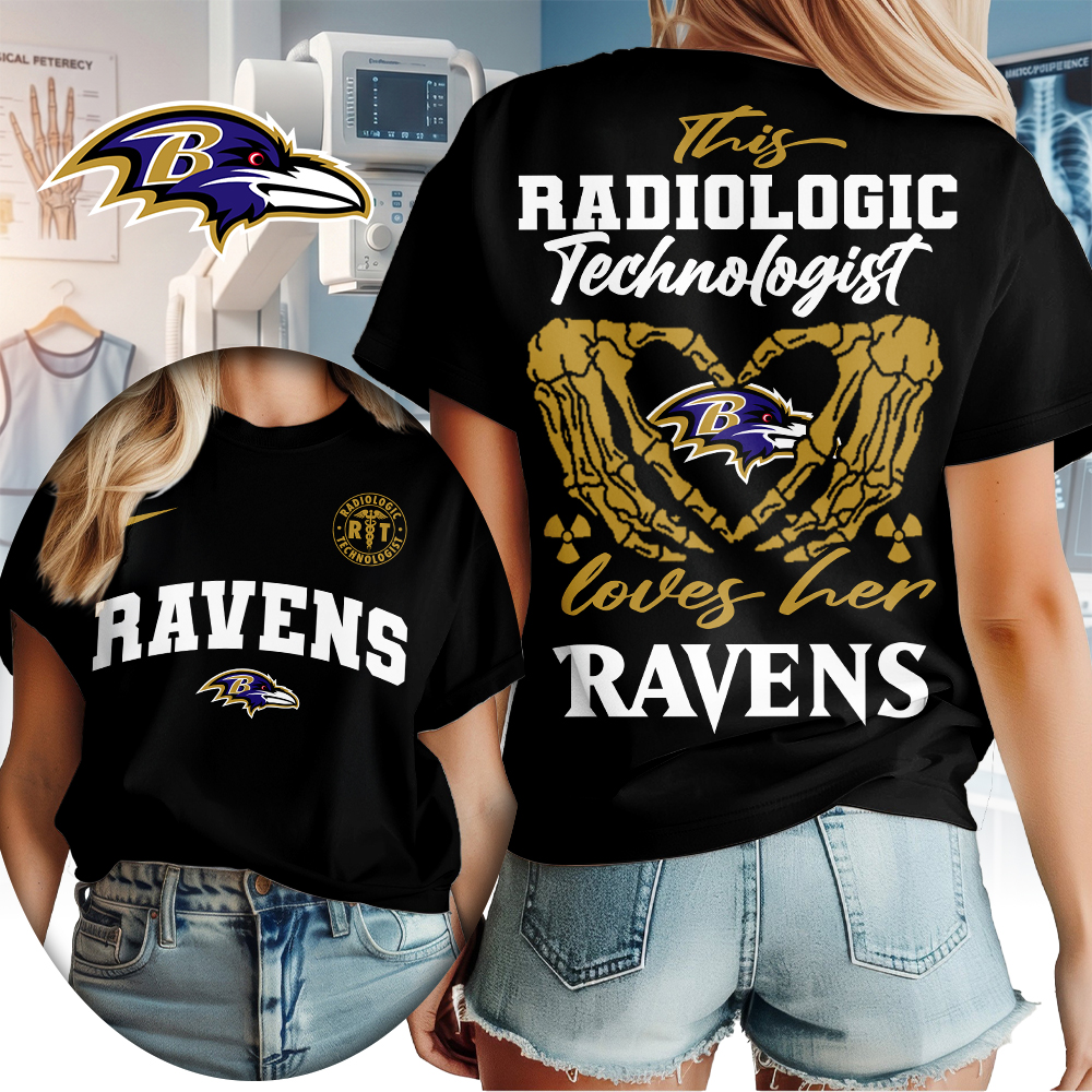 Baltimore Ravens | Premium NFL Radiology Technologist Women Shirt TTH210503