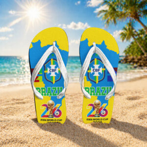 Brazil | Premium World Cup 2026 National Teams Flip Flop TTH200591