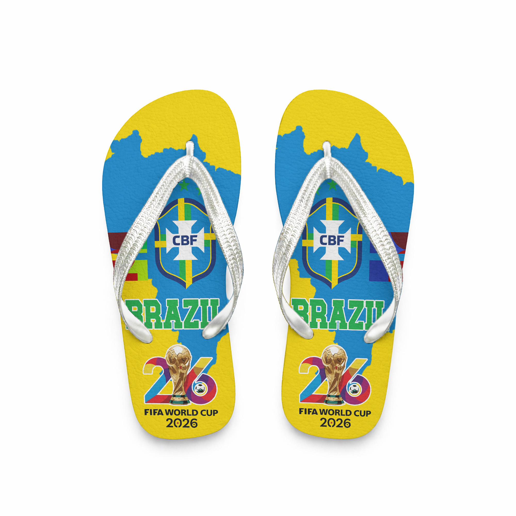 Brazil | Premium World Cup 2026 National Teams Flip Flop TTH200591 - Image 4