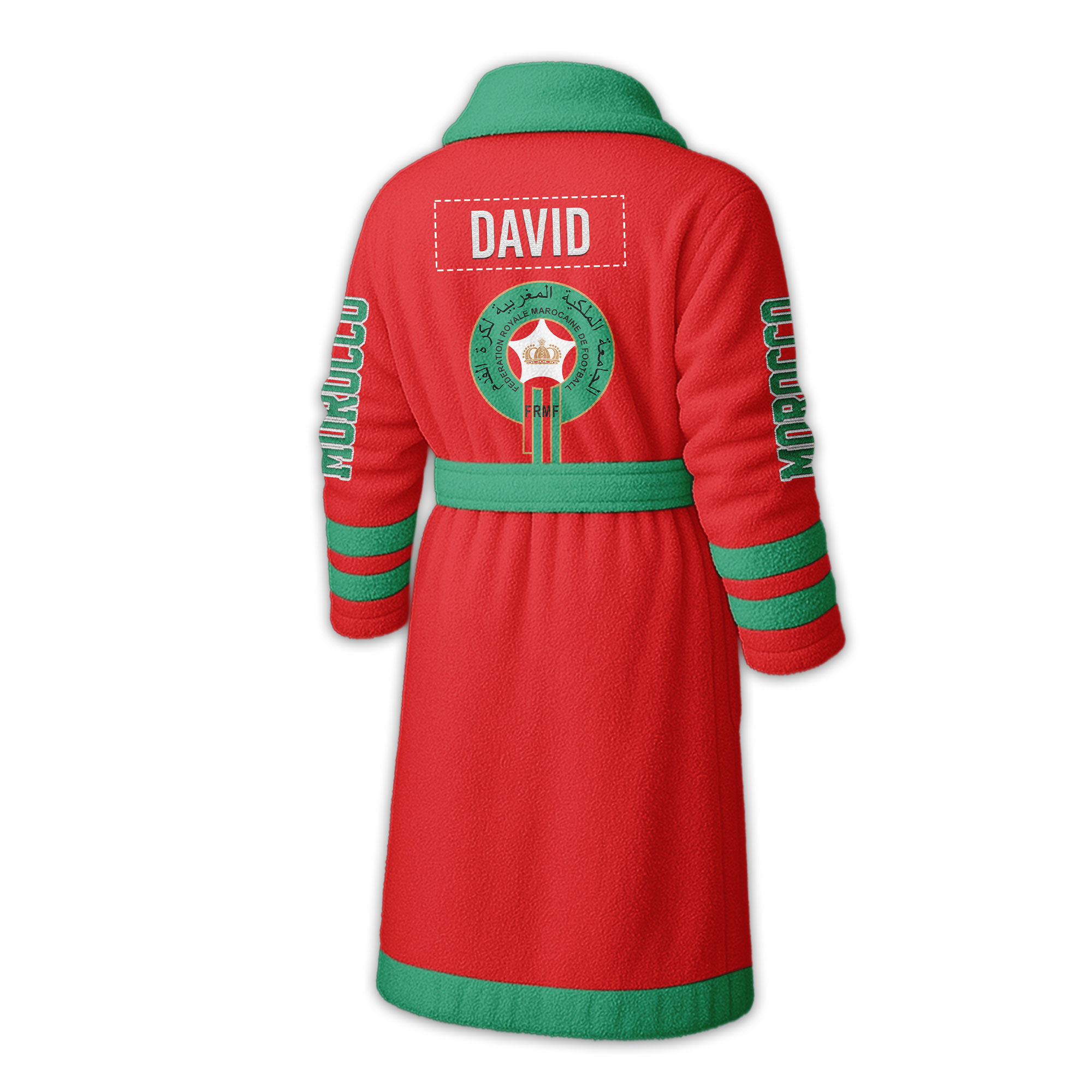 Morocco | Premium World Cup 2026 Fleece Bathrobe TTH200558 - Image 3