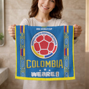 Colombia | Premium World Cup 2026 National Team Bath Towel TTH210511
