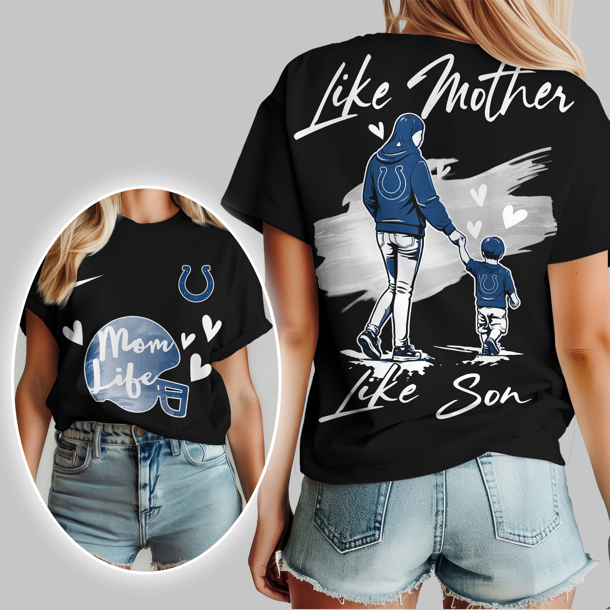 Los Angeles Rams | Premium NFL Like Mother Like Son 3D Shirt TTH210520 - Image 2
