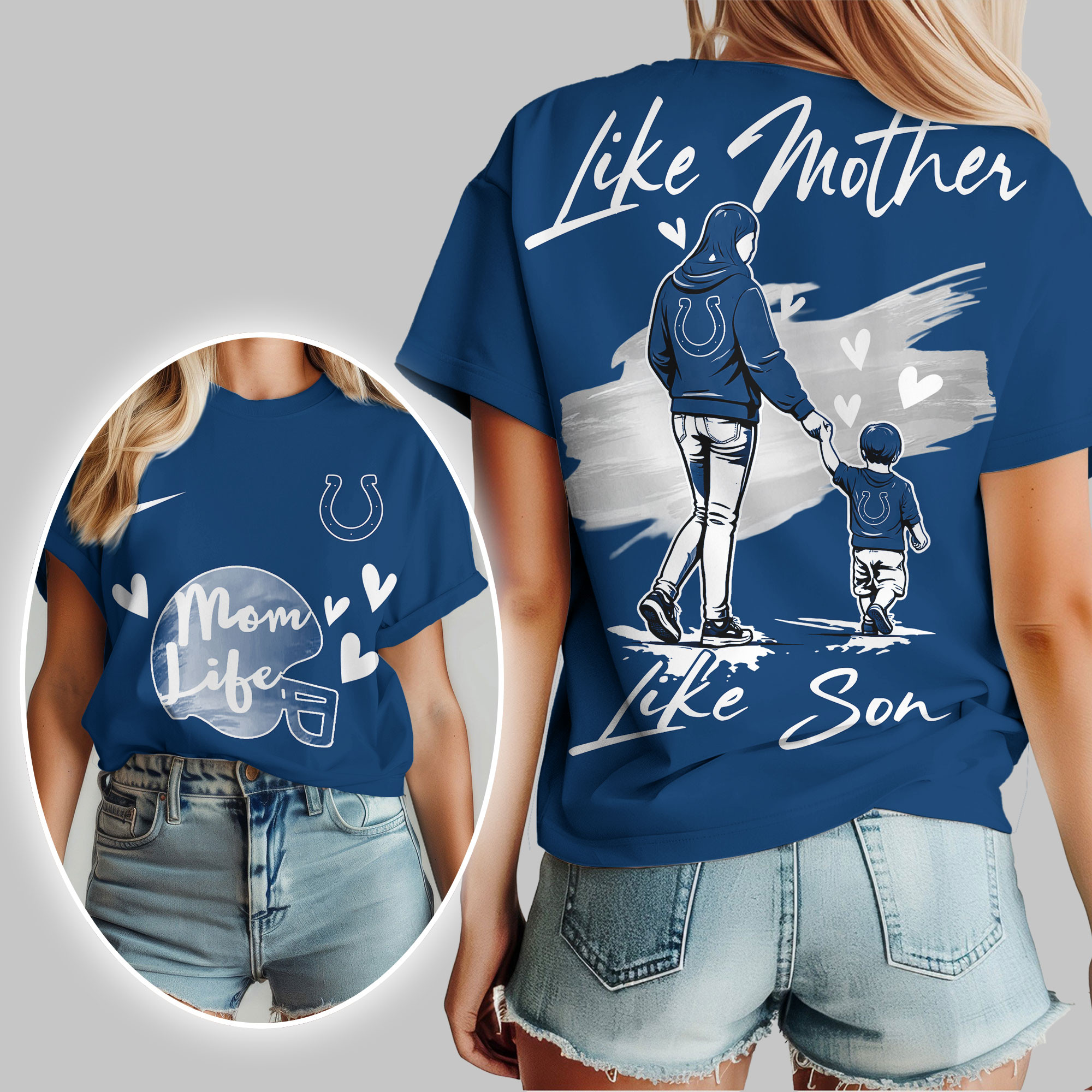Los Angeles Rams | Premium NFL Like Mother Like Son 3D Shirt TTH210520 - Image 3