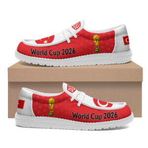 Turkey x Premium Freedom Kick World Cup 2026 Loafer Shoes – Limited Edition TTH190524