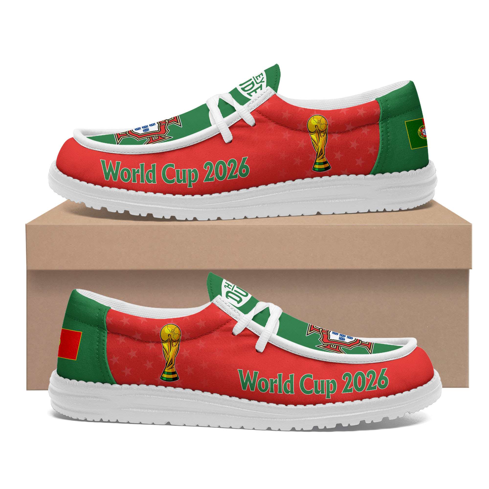 Portugal x Premium Freedom Kick World Cup 2026 Loafer Shoes – Limited Edition TTH190524