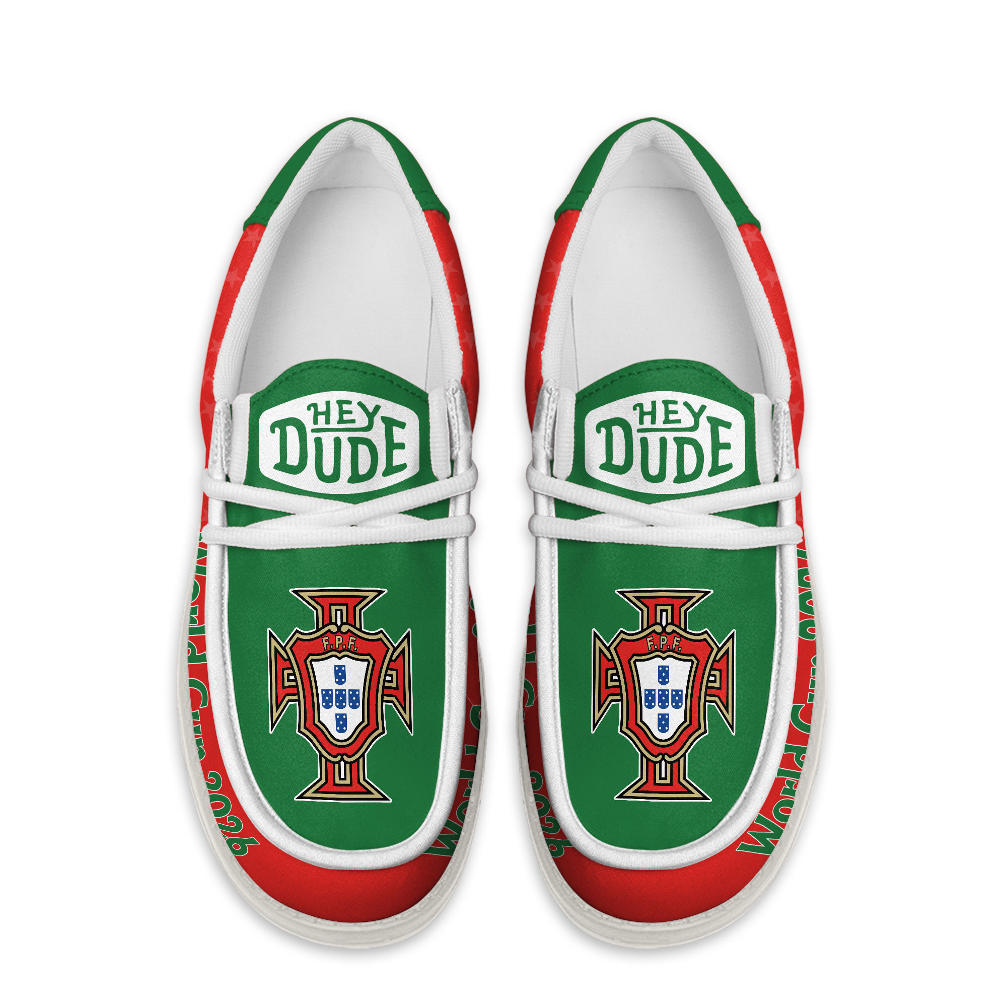 Portugal x Premium Freedom Kick World Cup 2026 Loafer Shoes – Limited Edition TTH190524 - Image 3