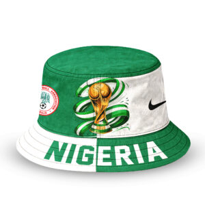 Nigeria | Premium World Cup 2026 Golden Trophy Bucket Hat TTH210524