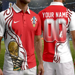 Croatia | Premium World Cup 2026 Playmaker Polo Shirt TTH210531