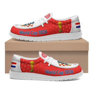 Croatia x Premium Freedom Kick World Cup 2026 Loafer Shoes – Limited Edition TTH190524