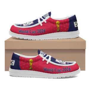 South Korea x Premium Freedom Kick World Cup 2026 Loafer Shoes – Limited Edition TTH190524