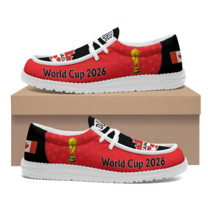 Canada x Premium Freedom Kick World Cup 2026 Loafer Shoes – Limited Edition TTH190524