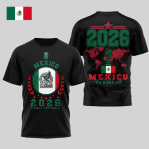 Mexico | Premium World Cup 2026 Legacy – World Cup 2026 3D Shirt TTH210528