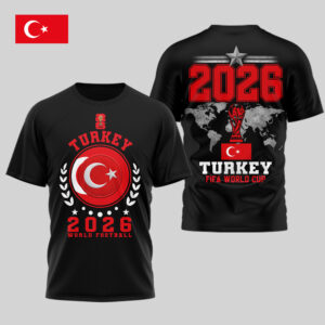 Turkey | Premium World Cup 2026 Legacy – World Cup 2026 3D Shirt TTH210528