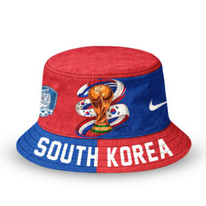 South Korea | Premium World Cup 2026 Golden Trophy Bucket Hat TTH210524