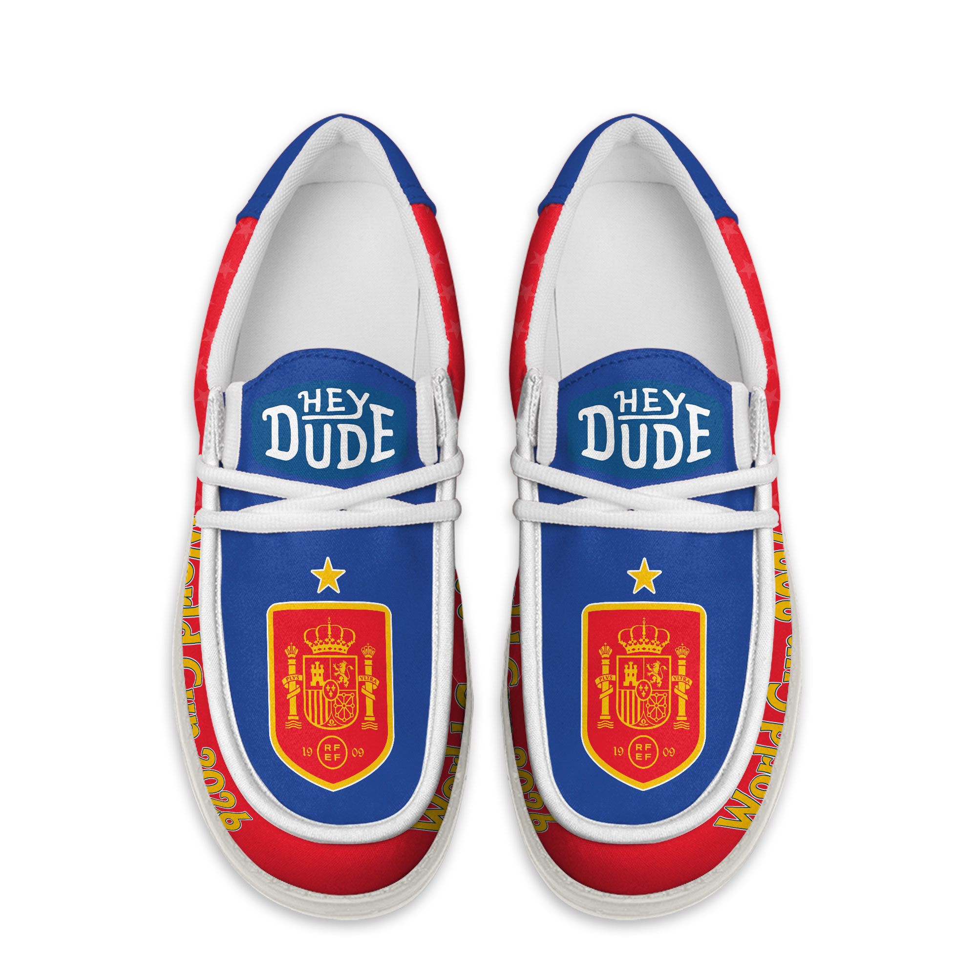Spain – Premium Freedom Kick World Cup 2026 Loafer Shoes – Limited Edition TTH190524 - Image 3