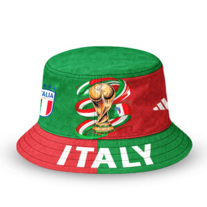 Italy | Premium World Cup 2026 Golden Trophy Bucket Hat TTH210524
