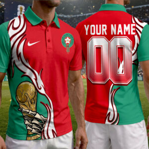 Morocco | Premium World Cup 2026 Playmaker Polo Shirt TTH210531