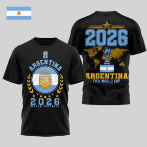 Argentina | Premium World Cup 2026 Legacy – World Cup 2026 3D Shirt TTH210528