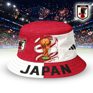 Japan | Premium World Cup 2026 Golden Trophy Bucket Hat TTH210524
