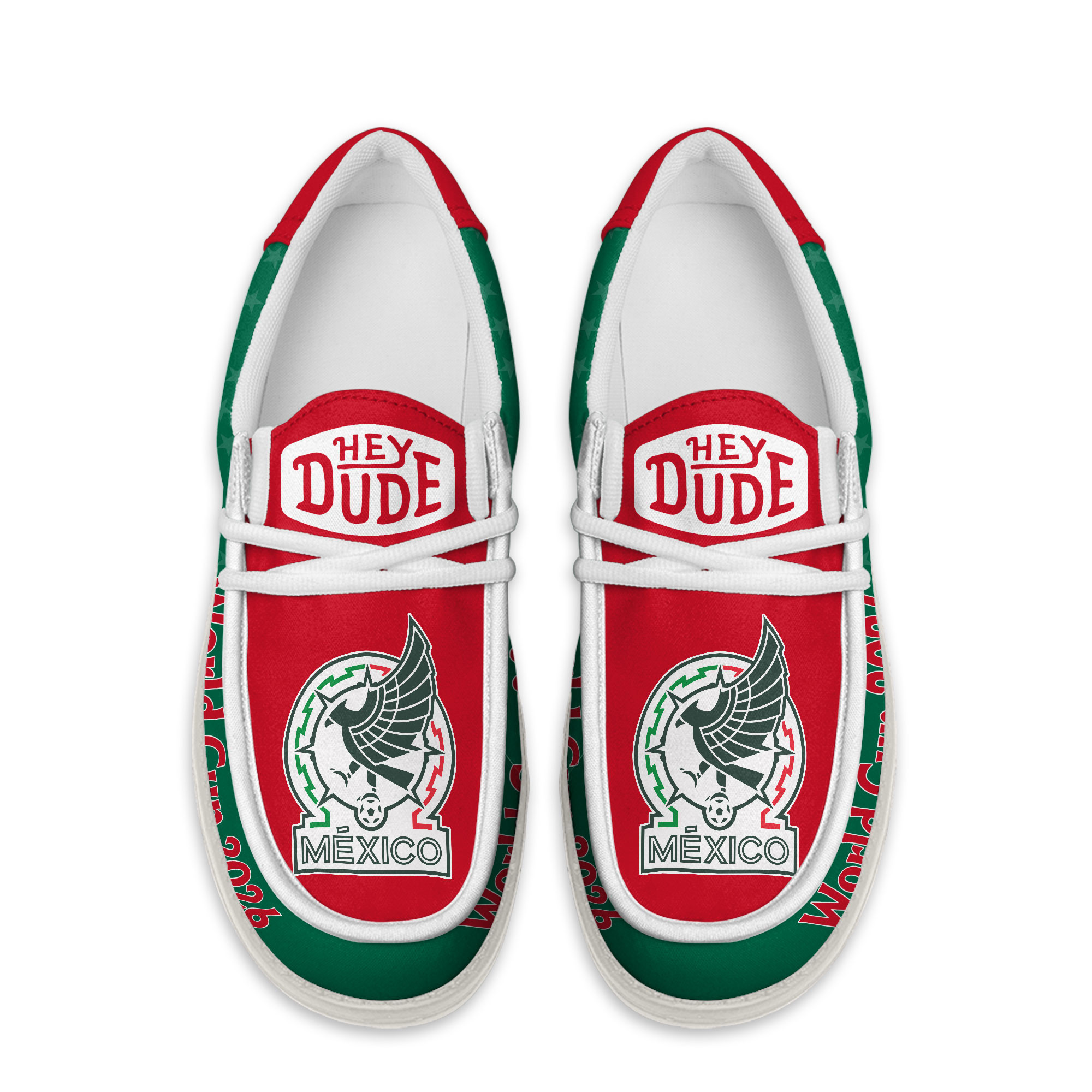Mexico x Premium Freedom Kick World Cup 2026 Loafer Shoes – Limited Edition TTH190524 - Image 3